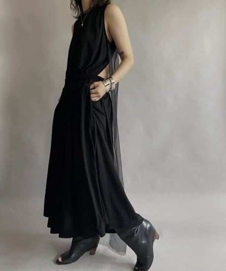 【USED】 Y-3 No Sleeve  Poly One-piece / 230506-031