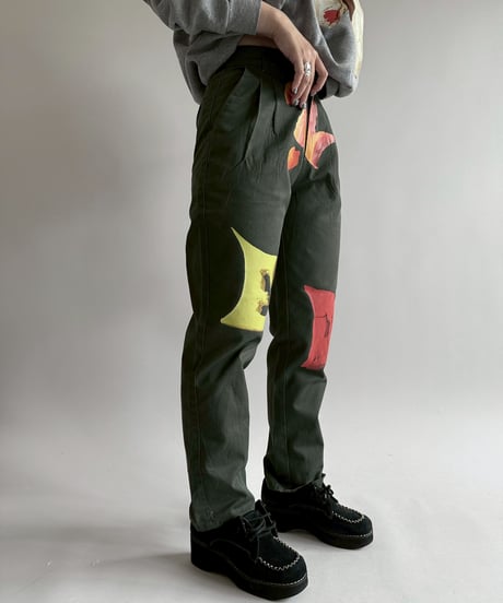 【USED】 END IS NEAR 2Tuck Pants  / 250329-009