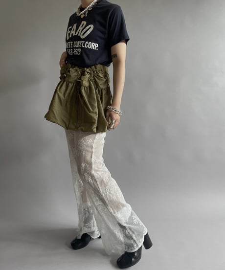 【RE;CIRCLE】 RE Army Parachute Balloon Skirt Mini / 250306-003