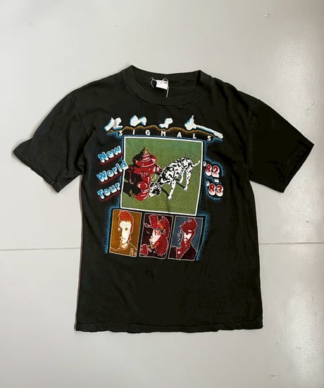 【USED】82~83's SIGNALS World Tour T-Shirt /25726-009