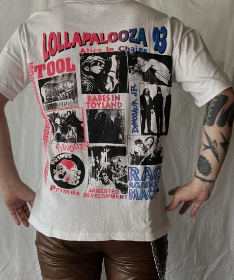 【USED】 S/S T-shirt LOLLA PALOOZA '93/210617-052