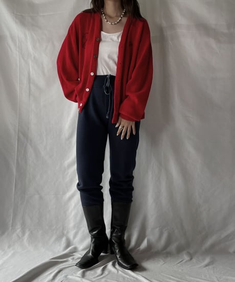 【USED】   THE FOX Acrylic Knit Cardigan/210930-021