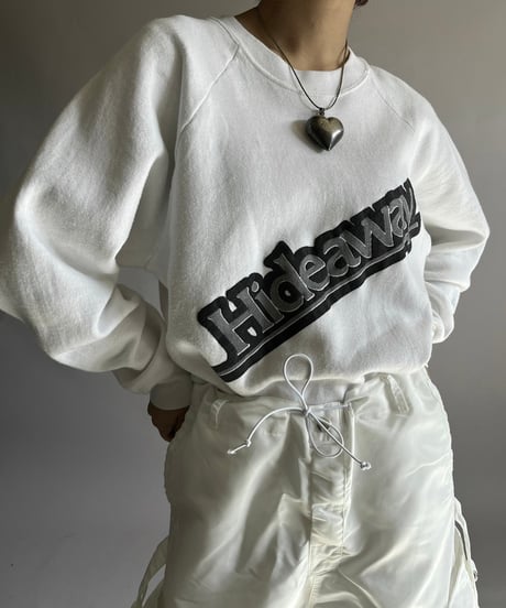 【USED】 Made in USA 90s Screen Stars Vest Hideaway Sweat /241207-036