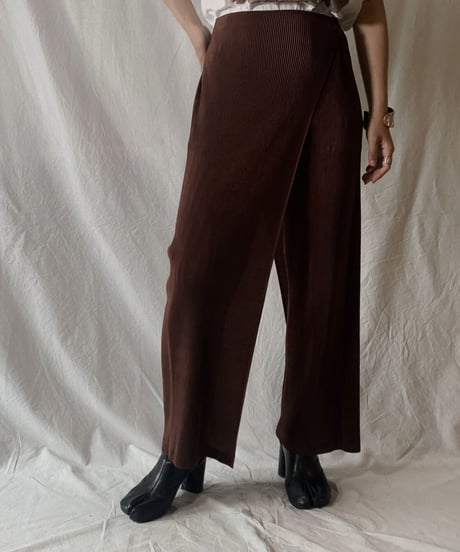 【USED】 ISSEI MIYAKE Pleats Pleats Pants/ 210604-020