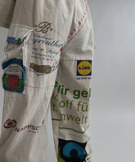 【RE;CIRCLE】 RE Eco-Friendly Bag Draw Cord Pants / 220804-019
