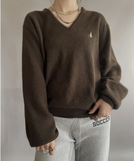 【USED】 Grand Slam Munsingwear Knit Sweater / 221203-019