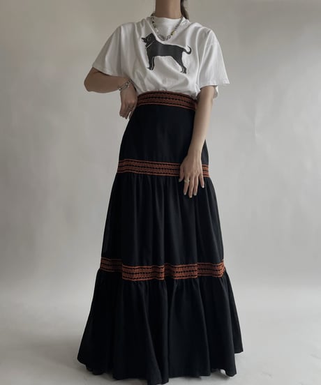 【USED】 Short Sleeved Dog T-shirt / 220611-005