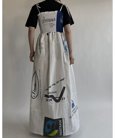 【RE;CIRCLE】RE Eco-Friendly Bag Camisole One-piece / 220512-018