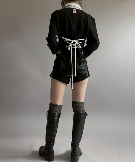 【RE;CIRCLE】 RE Leotard Rugger Shirt/ 260319-007