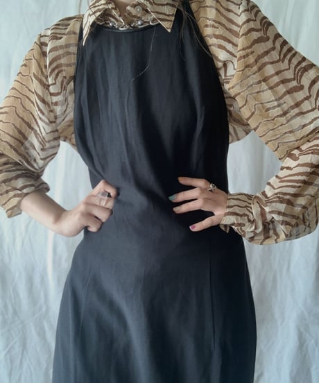 【USED】 Poly Camisole One-piece③/210714-021