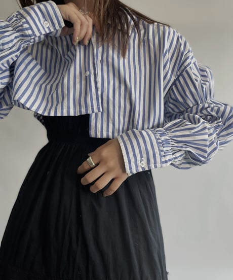 【RE;CIRCLE】 RE Puff Sleeved Shirt / 220630-008