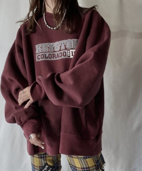 【USED】  Champion Reverse Weave Sweat KEYSTONE/211116-039