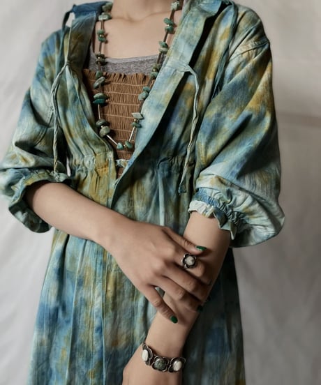 【RE;CIRCLE】  RE Tie-dyed Medical S/S Gown②/20210819-036