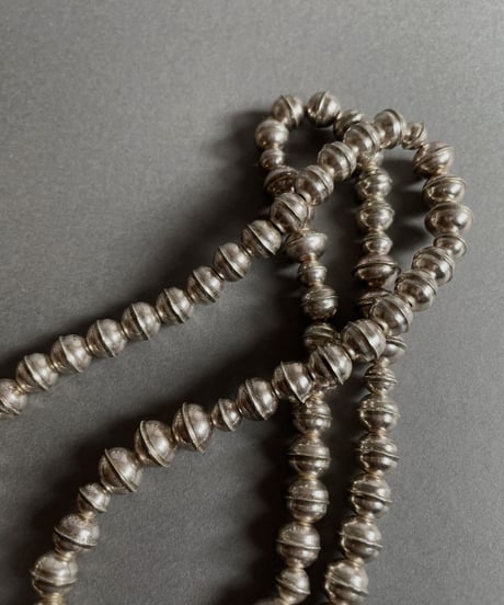 【USED】 Indian Silver Necklace /N-3