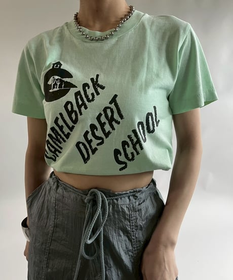 【USED】 RESIZED 90s SCREEN STARS BEST CAMELBACK DESERT SCHOOL T-Shirt / 250830-027