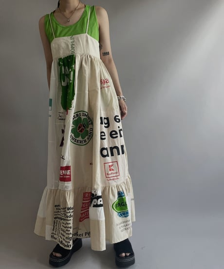 【RE;CIRCLE】RE Eco-Friendly Bag Camisole Long One-piece / 230727-020
