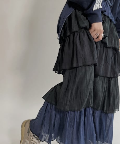【RE;CIRCLE】 RE Indian Cotton Skirt / 220503-012
