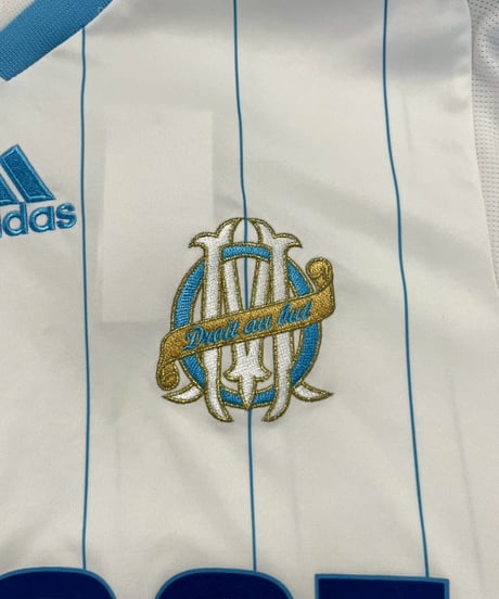 【USED】 adidas 09~10's Olympique Marseille Soccer Shirt/ 250607-022