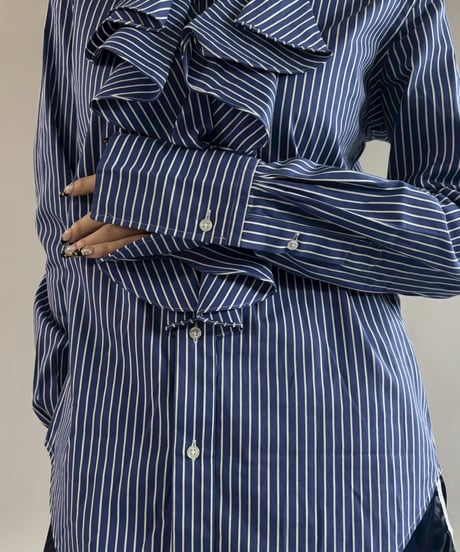 【USED】 Ralph Lauren Frill Shirt / 260321-011