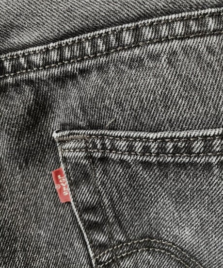 【USED】   Levi's Denim Pants 501 Black / 220416-010