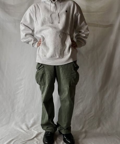 【USED】   Champion Reverse Weave Hoodie One Point /211007-047