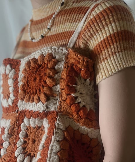 【RE;CIRCLE】 Granny Knit Camisole②/210404-008