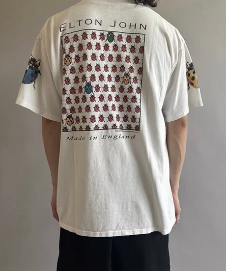 【USED】 Made in USA ELTON JOHN T-Shirt /240824-101