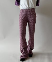 【USED】 I.AM.GIA Patterned Sheer Flare Pants /250628-017