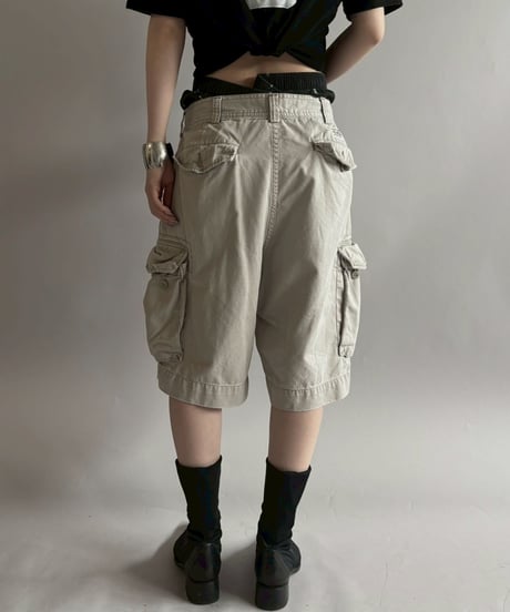 【USED】 POLO by Ralph Lauren Cargo Pocket Shorts /260509ー003