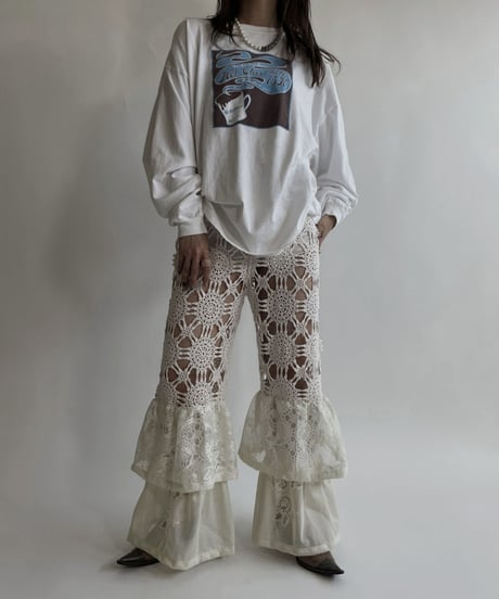 【USED】 Long Sleeves T-shirt “Hot Chocolate”/ 220507-001