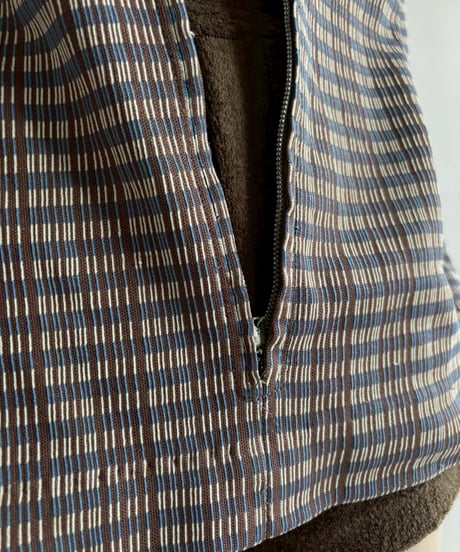 【USED】 Design Hand Made Pullover Jacket/ 260328-019