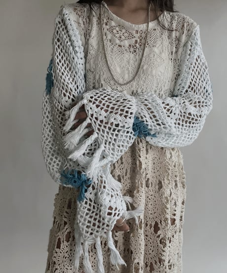 【RE;CIRCLE】 RE Crochet Lace One-piece / 220526-007