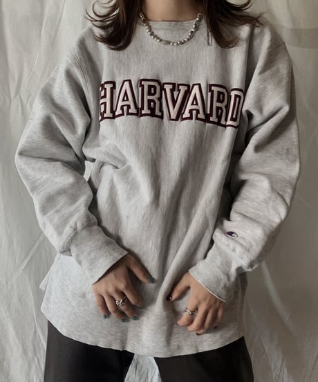 【USED】 80's USA Champion Reverse Weave HARVARD/210324-005