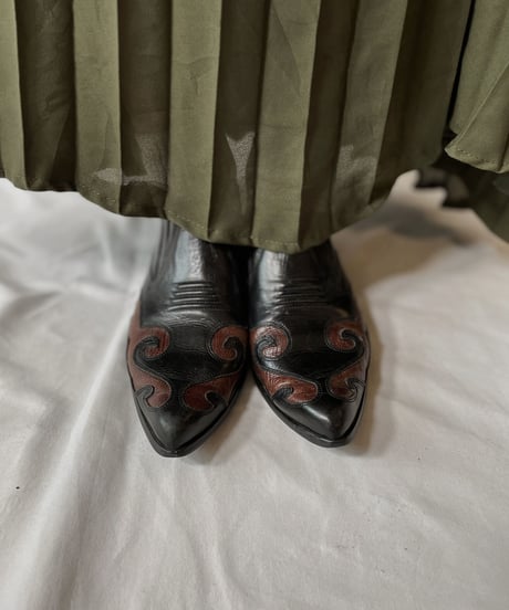 【USED】 Western  Leather Shoes/210826-002