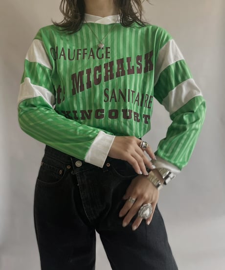 【USED】   Made in France L/S Soccer T-shirt/ 2300513-021