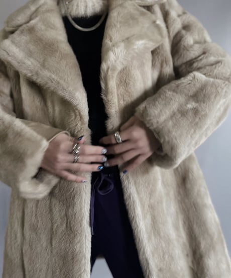 【USED】 Tissavel Acrylic Fur Jacket / 230102-019
