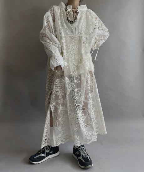 【RE;CIRCLE】 RE Crochet Lace One-piece / 230330-005