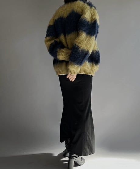 【USED】N/S Feather Patterned Top / 240127-017
