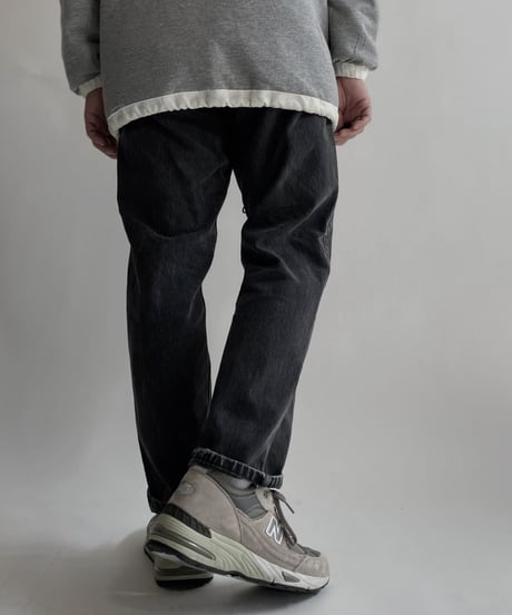 【USED】  Made in USA Levi's Denim Pants 560 Black / 220416-003