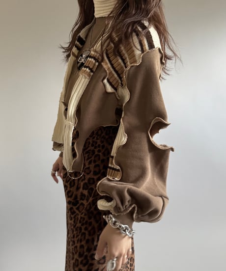 【RE;CIRCLE】 RE Mellow Sweat Top + Muffler  /  241226-001