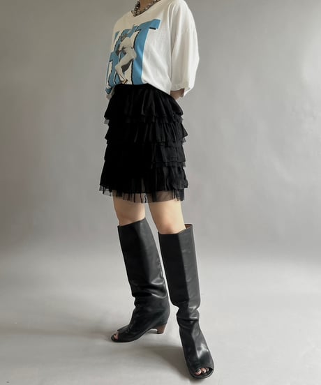 【USED】 Cubus Tiered Mini Skirt /240729-013