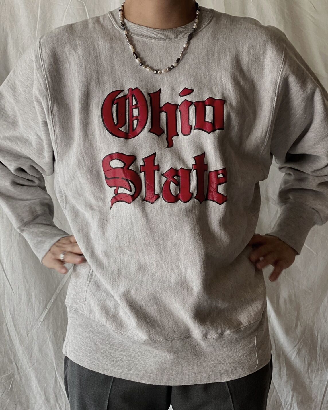 80s champion Ohio State reverse weave