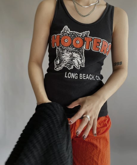 【USED】  Hooters Sleeveless Top / 221119-014