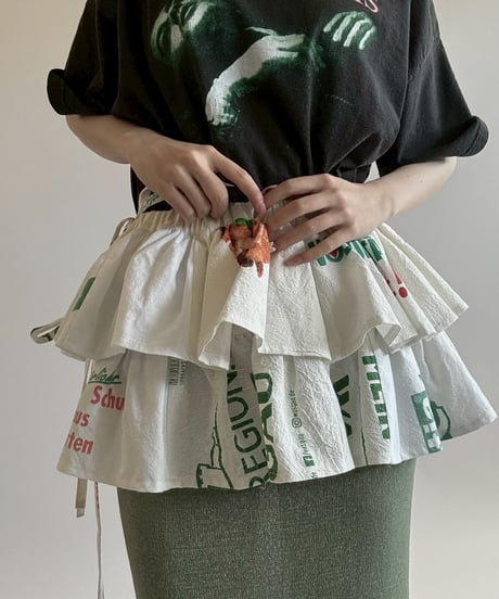 【RE;CIRCLE】 Re Eco Bag Maki Skirt /  250626-012