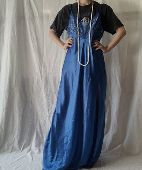 【USED】 Poly Camisole One-piece②/210714-019