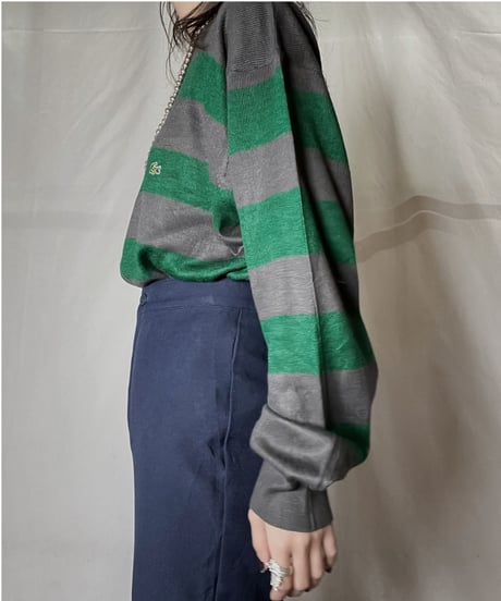 【USED】 LACOSTE Acrylic Knit ④ / 220111-014