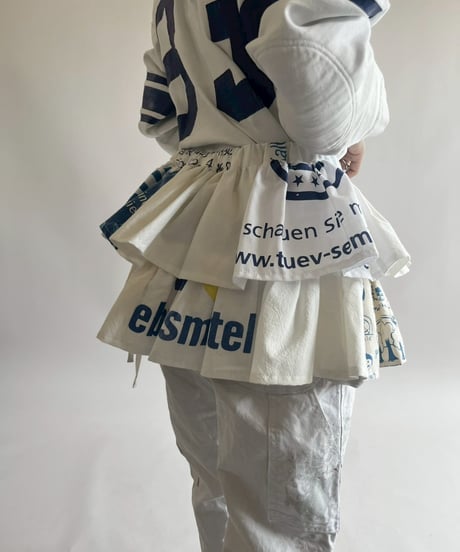 【RE;CIRCLE】 Re Eco Bag Maki Skirt /  250417-007