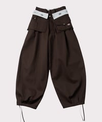 【New】 Chinatsu Aoyama × Dickies® The Makers Pants Set Brown / 260605-003