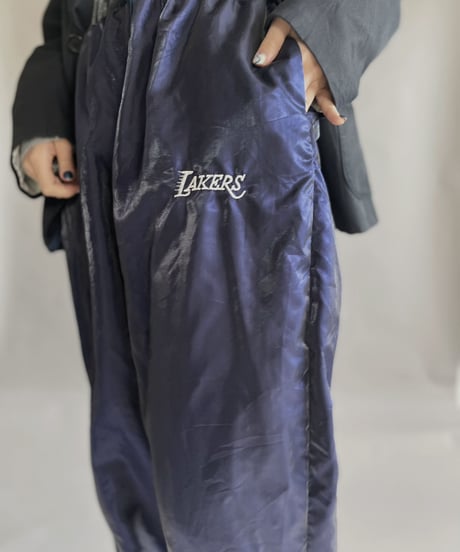 【USED】 Lakers Nylon Pants / 230121-007