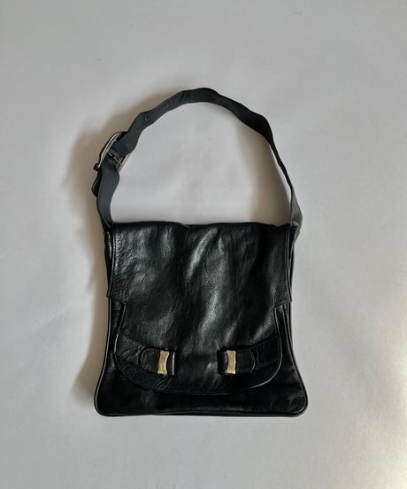 【USED】 Leather Hand Bag/ 241007-016